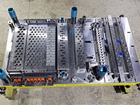 Air conditioning fin mold